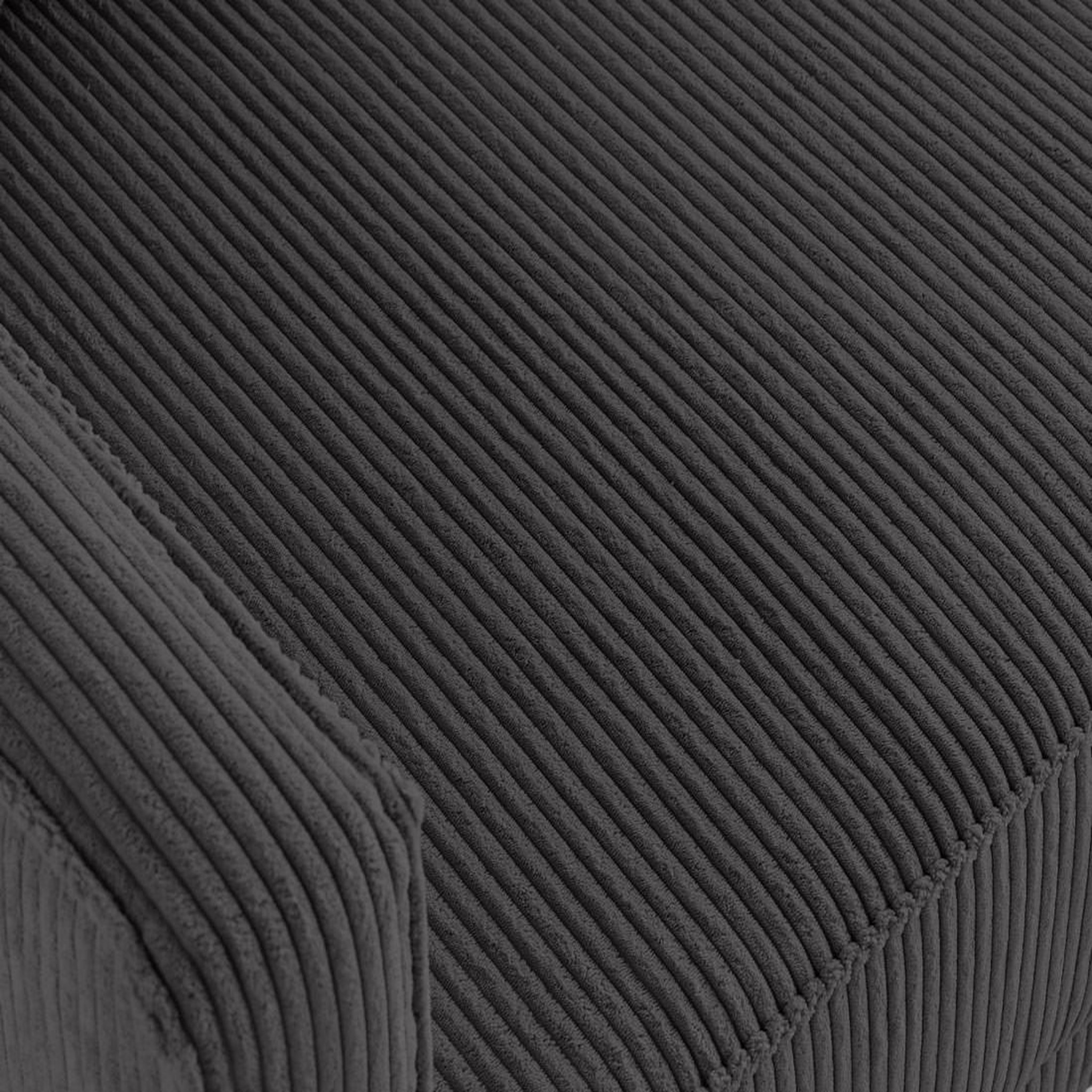 Voir la diapositive 6 : LISA DESIGN Charlie - canapé droit 2 places - en velours côtelé