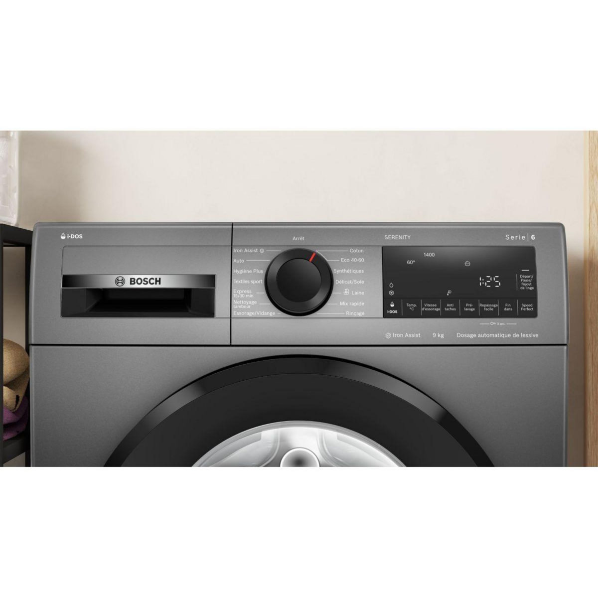 BOSCH Lave linge hublot WGG244FRFR Serenity
