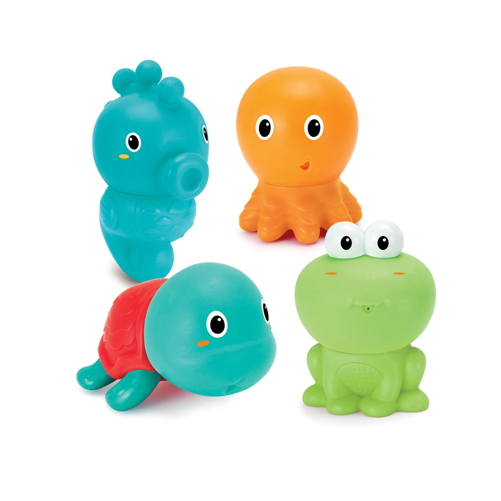 INFANTINO 4 arroseurs de bain faciles à nettoyer