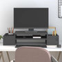 Voir la diapositive 1 : VIDAXL Support de moniteur Gris 70x27,5x15 cm Bois de pin solide
