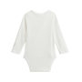 Voir la diapositive 4 : Petit Béguin Lot de 2 bodies bébé manches longues ouverture croisée Miss Chatchatchat