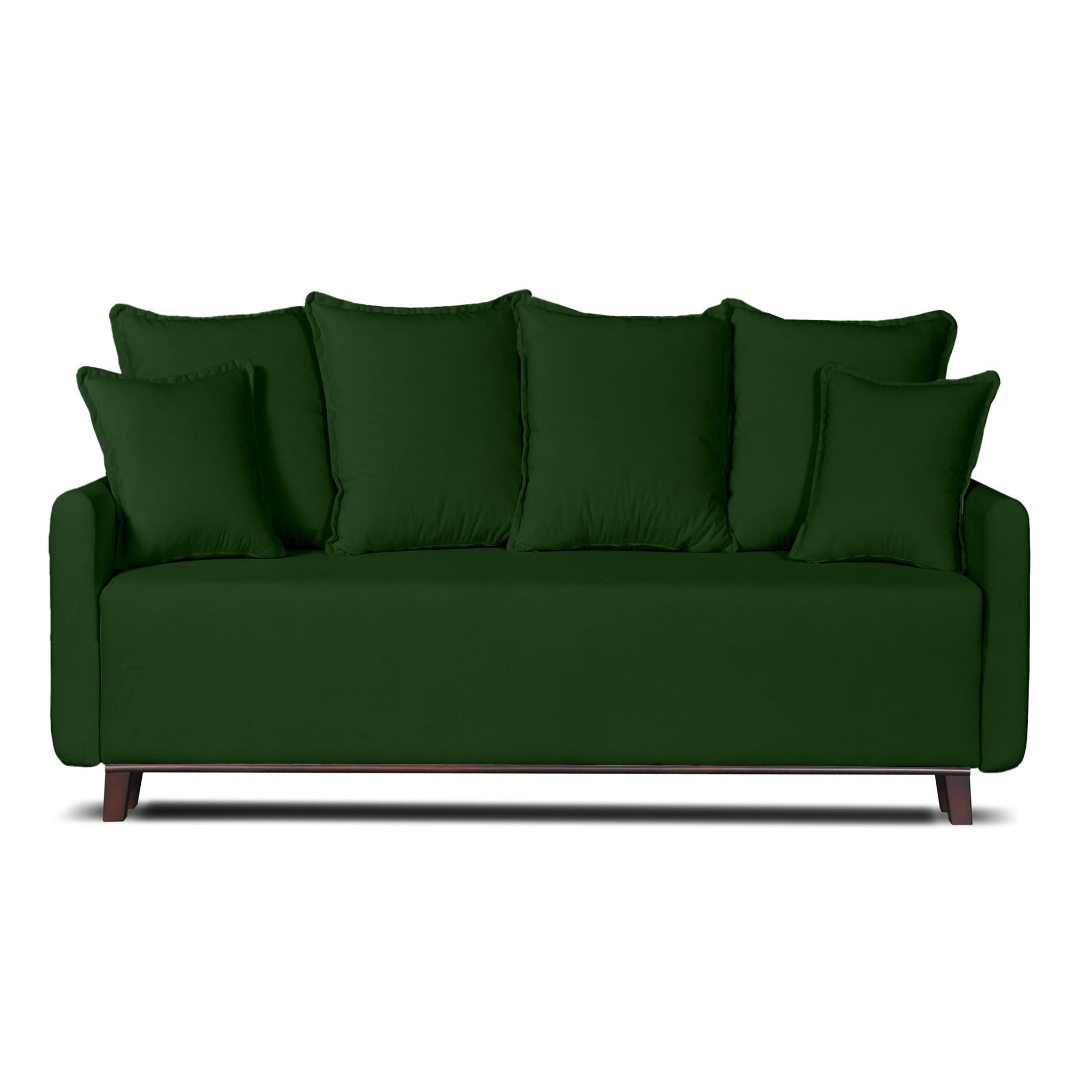 Voir la diapositive 1 : LISA DESIGN Apia - canapé 3 places - convertible avec coffre - en velours