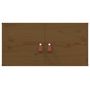 Voir la diapositive 4 : VIDAXL Armoires murales 2pcs Marron miel 60x30x30cm Bois de pin massif