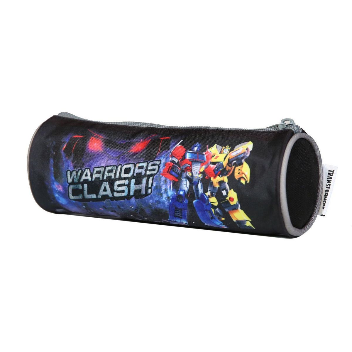 Bagtrotter BAGTROTTER Trousse scolaire ronde Transformers Noire