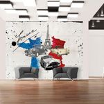 Paris Prix Papier Peint  Admirer of Cars France. Coloris disponibles : Multicolore