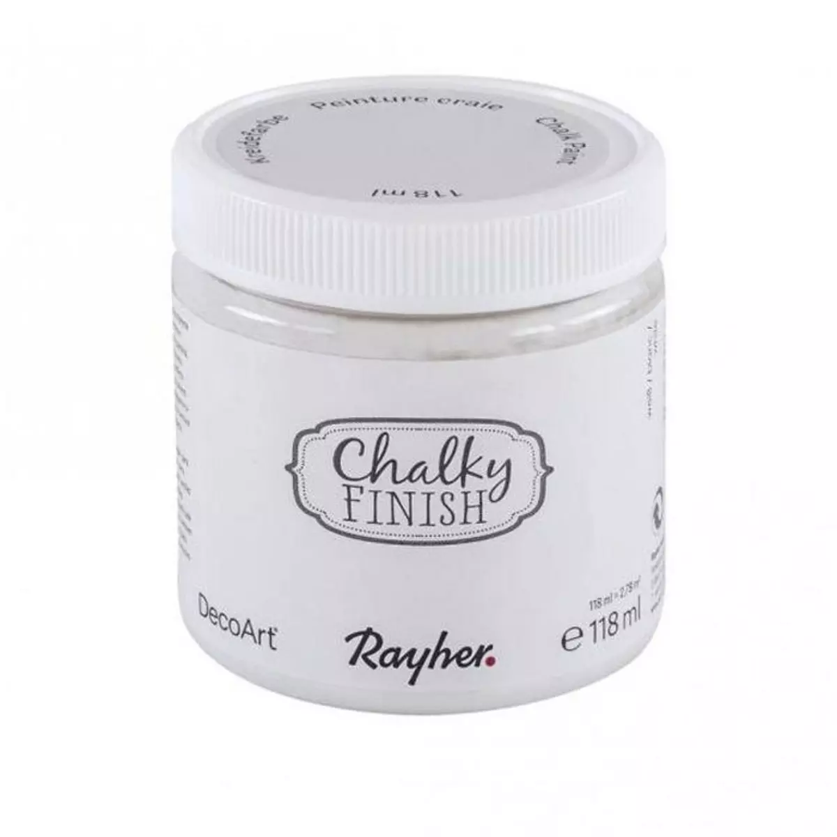 Rayher Peinture-craie Chalky Finish 118 ml - Blanc