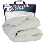 COLAS NORMAND Couette coton bio chaude. Coloris disponibles : Blanc