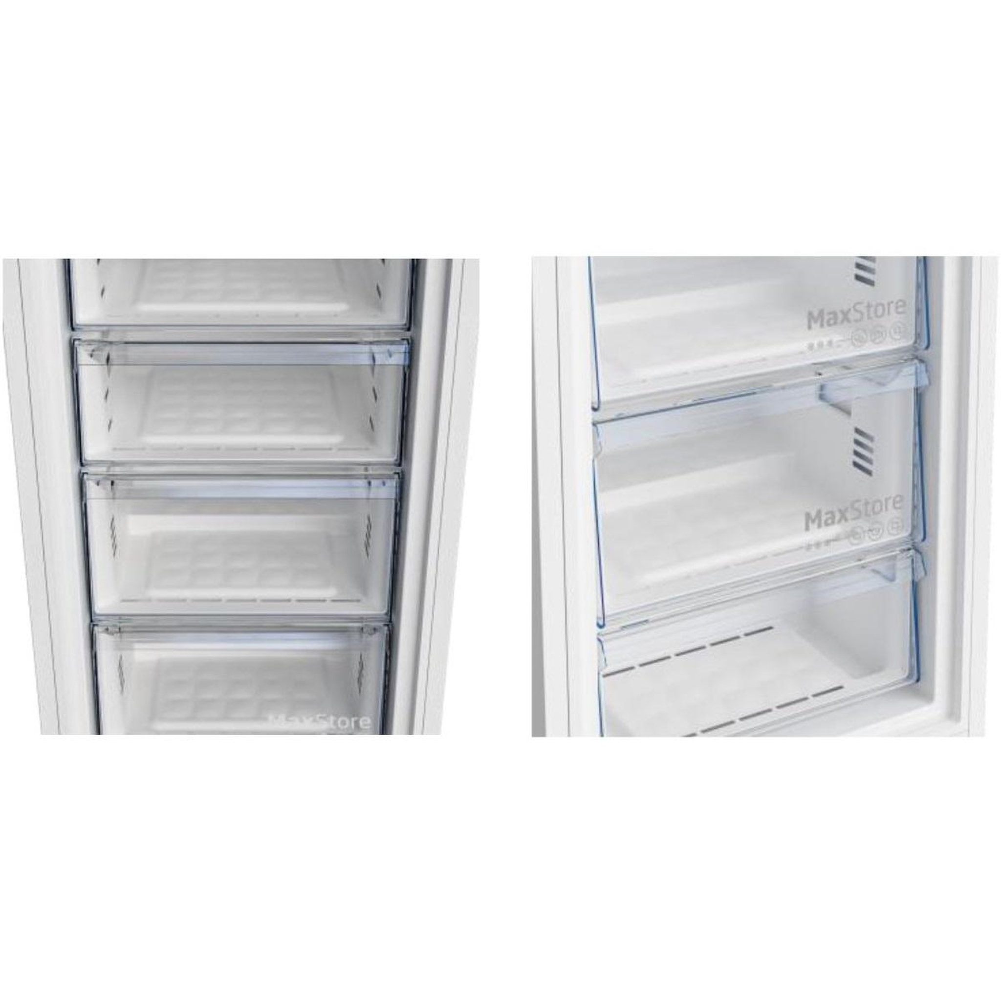 Voir la diapositive 4 : Beko Congélateur armoire 60cm 200l no frost - b1rfne274w