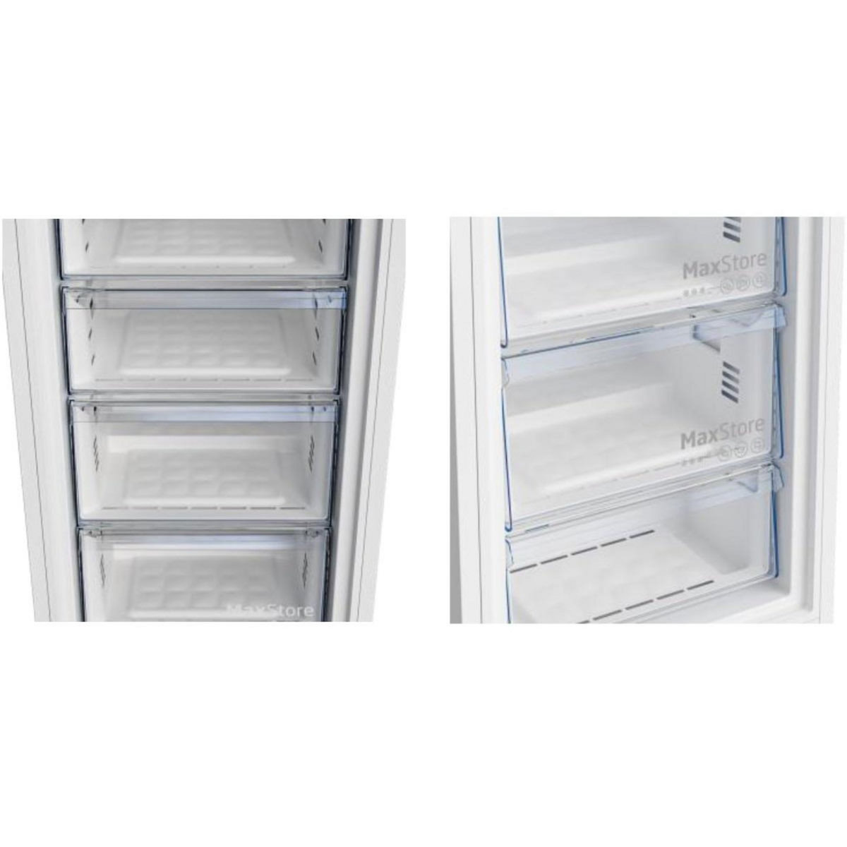 Beko Congélateur armoire 60cm 200l no frost - B1RFNE274W