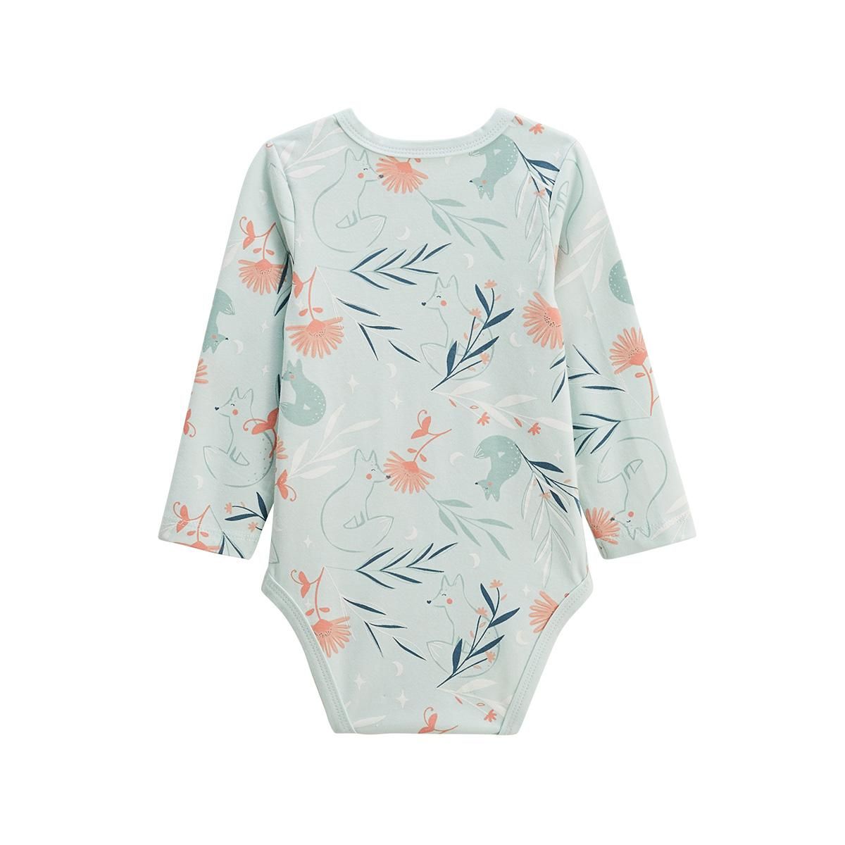 Petit Béguin Lot de 2 bodies bébé manches longues Dina
