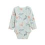 Voir la diapositive 3 : Petit Béguin Lot de 2 bodies bébé manches longues Dina