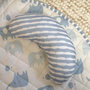 Voir la diapositive 6 : MARKET24 INGENUITY Tapis d'éveil bébé pliable Cosy Spot Elephant,coussin reversible, arche de jeux en bois, mirroir et jouets sensorie
