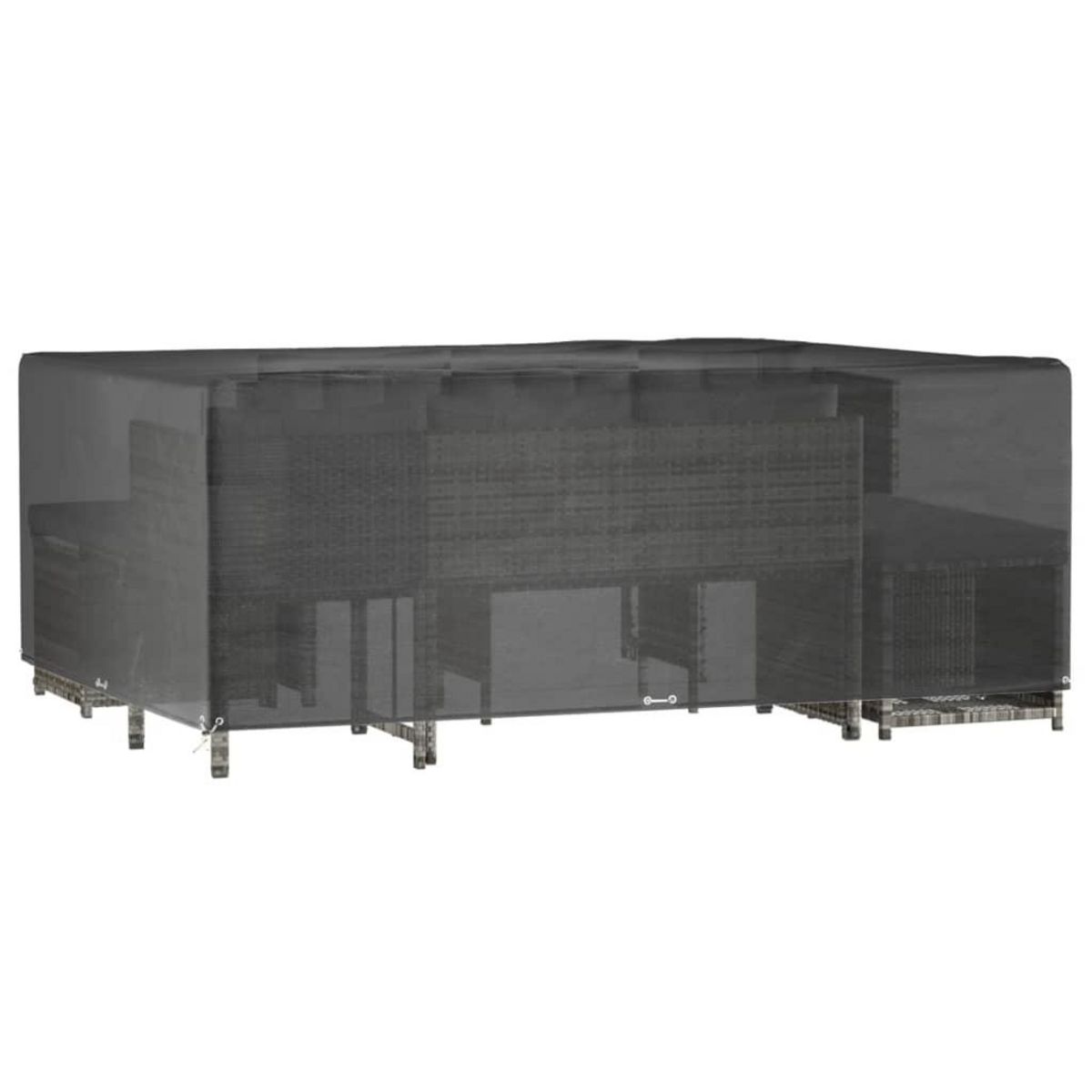VIDAXL Housse de salon de jardin 16 œillets 300x250x90cm rectangulaire