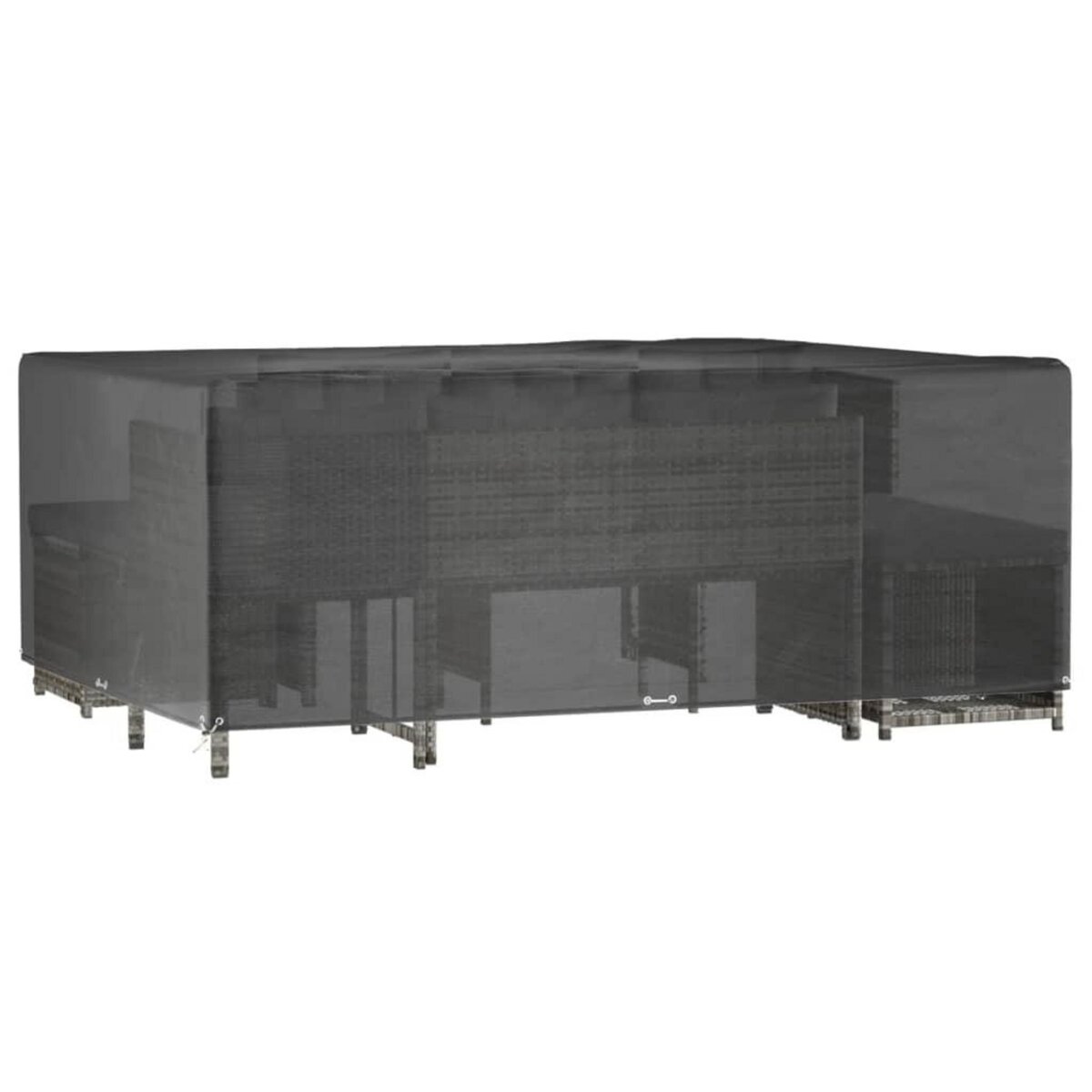 VIDAXL Housse de salon de jardin 16 œillets 300x250x90cm rectangulaire