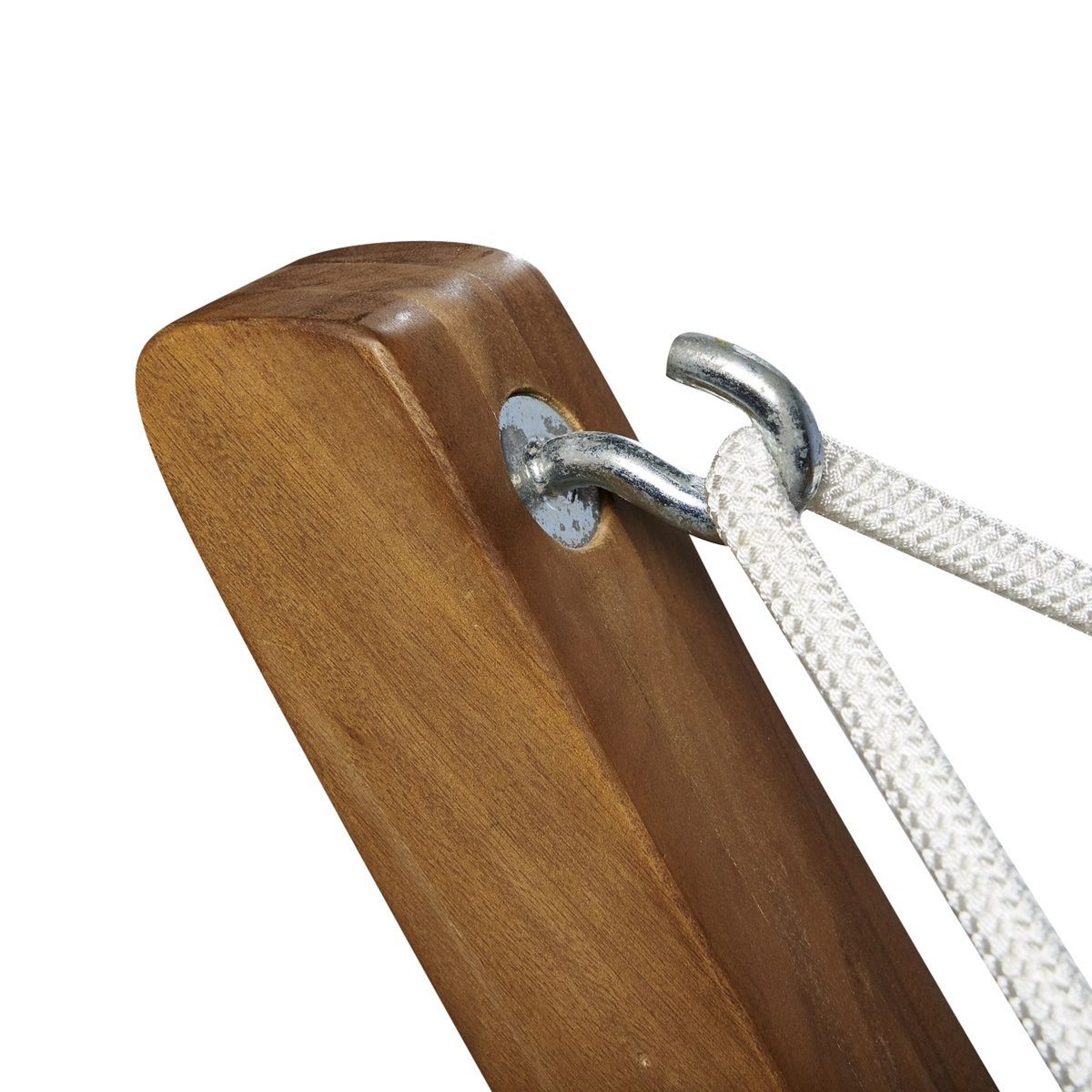 GARDENSTAR Hamac et son support - Bois d'accacia - 227.5x68x4cm