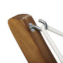 Voir la diapositive 5 : GARDENSTAR Hamac et son support - Bois d'accacia - 227.5x68x4cm