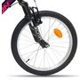 Voir la diapositive 4 : Vélo enfant 20'' - Cadre acier - Fourche Télescopique - 7 vitessses - Poignée Tournante - Freins V-Brake - Levier Alu
