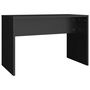 Voir la diapositive 2 : VIDAXL Tabouret de toilette Noir 70x35x45 cm Bois d ingénierie