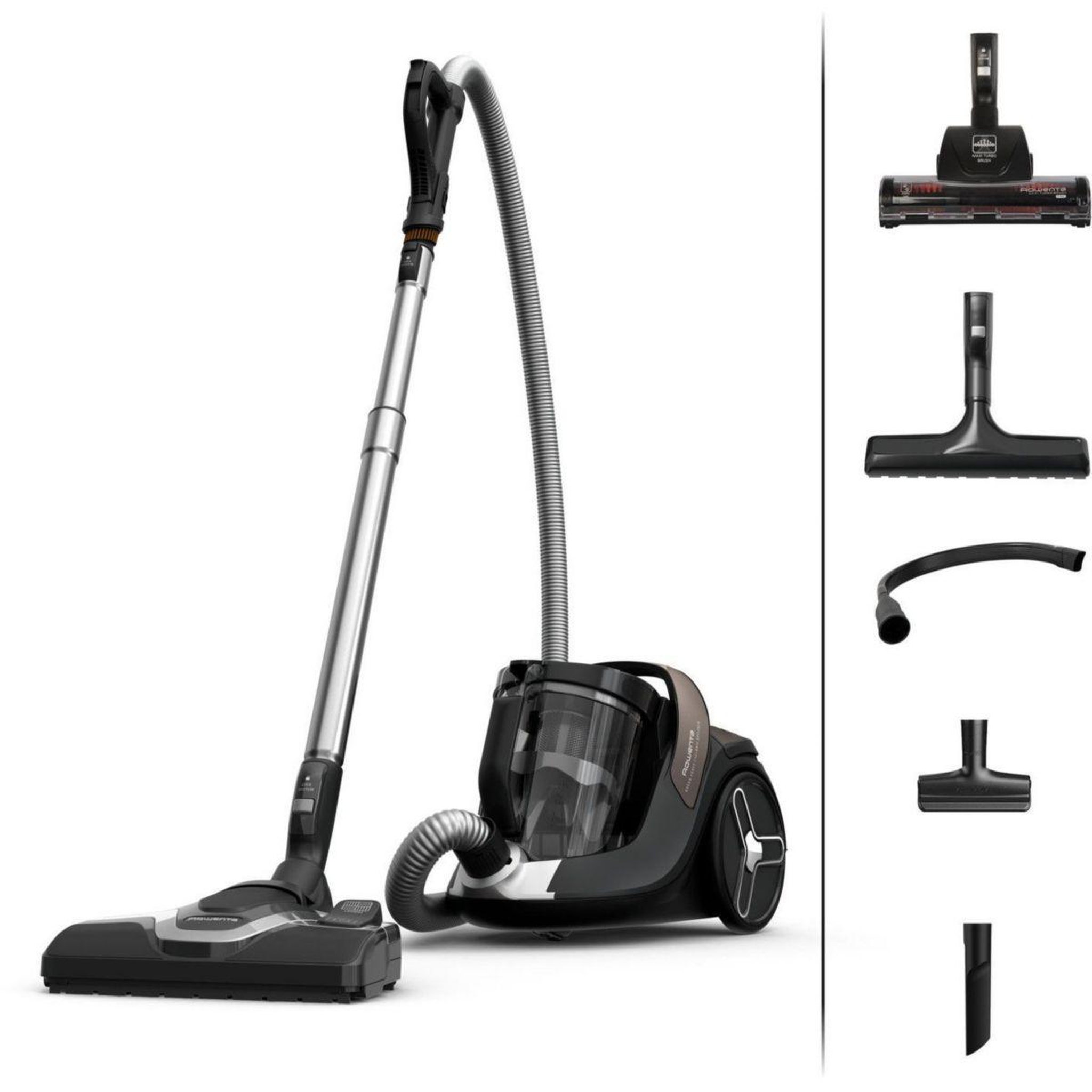 Voir la diapositive 2 : ROWENTA Aspirateur sans sac Green cyclonic effitech+ RO7C89EA