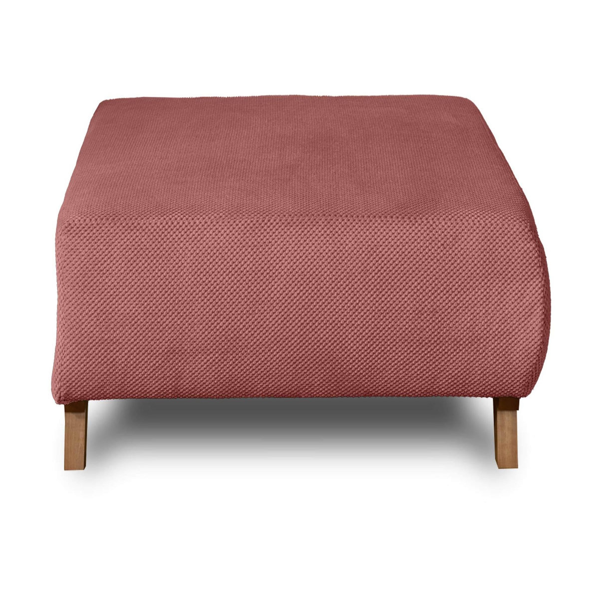 BEST MOBILIER Cristal - pouf modulable - 95 cm - en velours texturé
