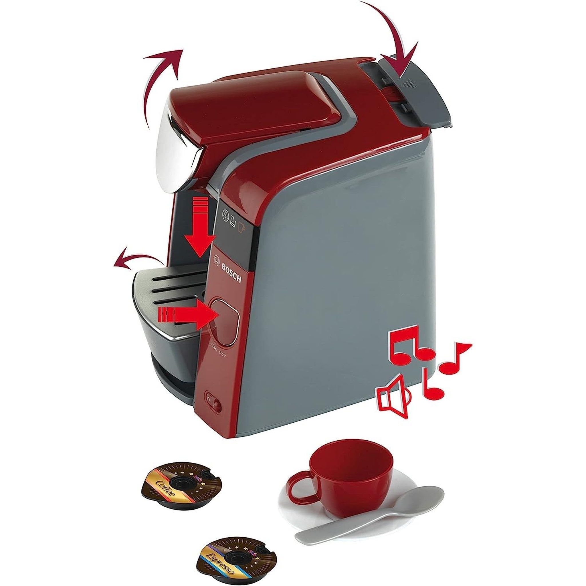 Voir la diapositive 3 : THEO KLEIN Machine à expresso Bosch Tassimo