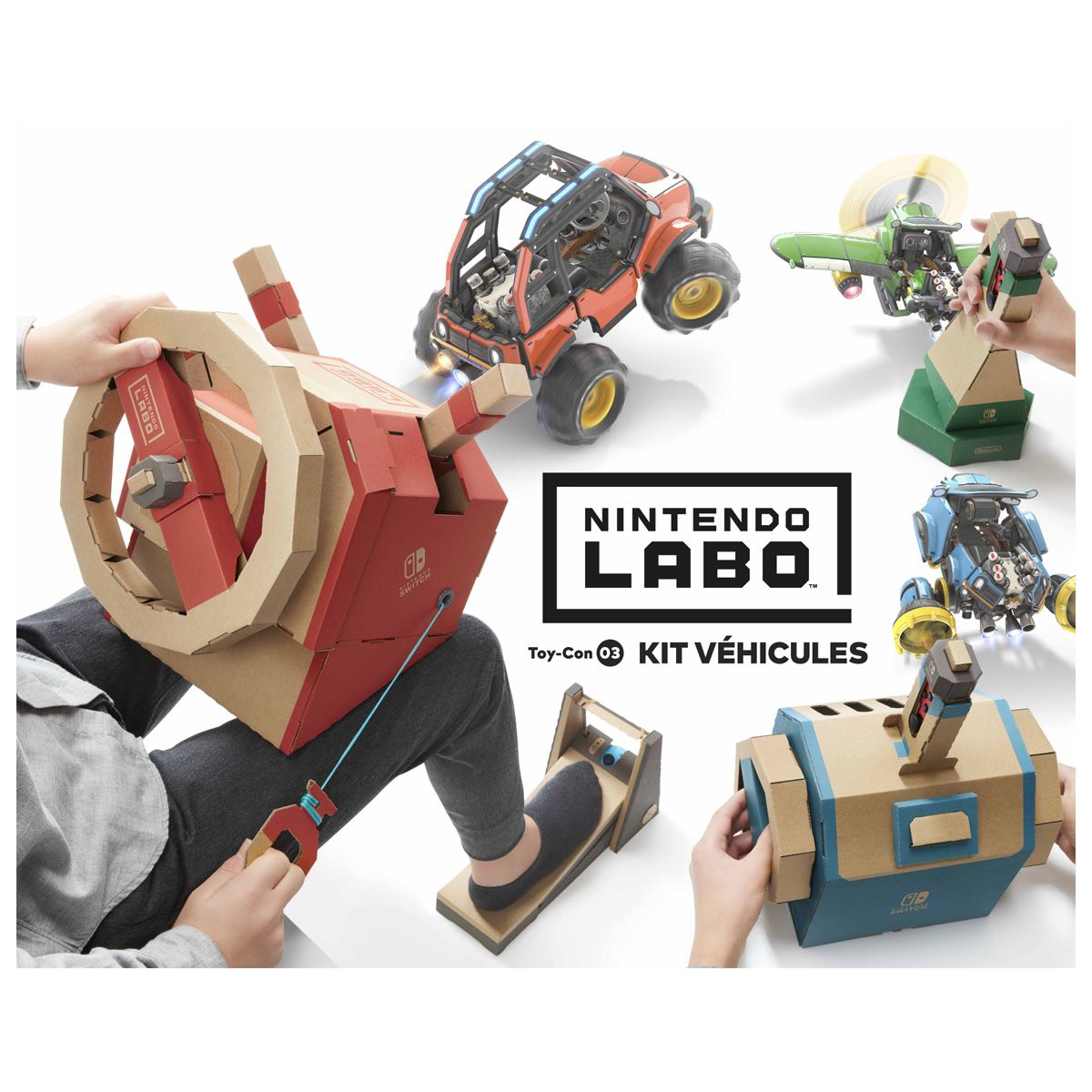 Nintendo Labo - Toy-Con 03 - Kit Véhicules