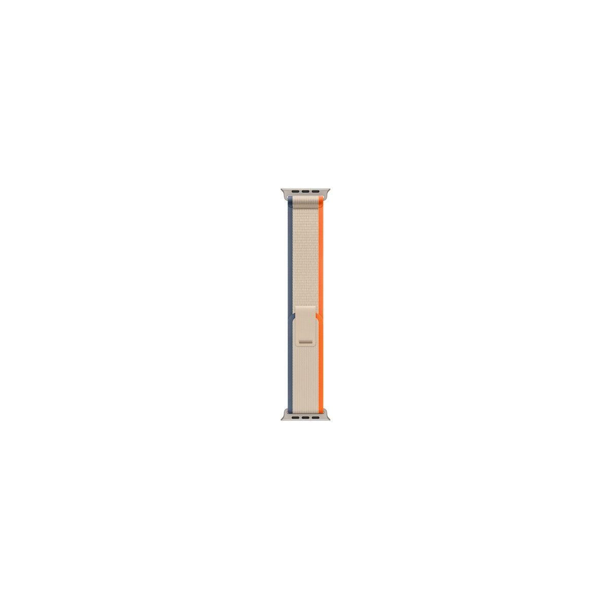 APPLE Bracelet Watch 49mm boucle trail orange/beige M/L