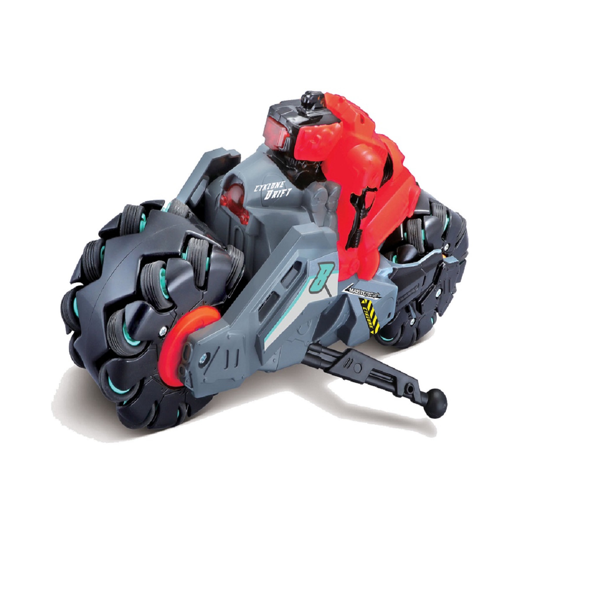 Voir la diapositive 1 : BURAGO Moto cyklone drift avec roues dérapantes 2.4 GHz