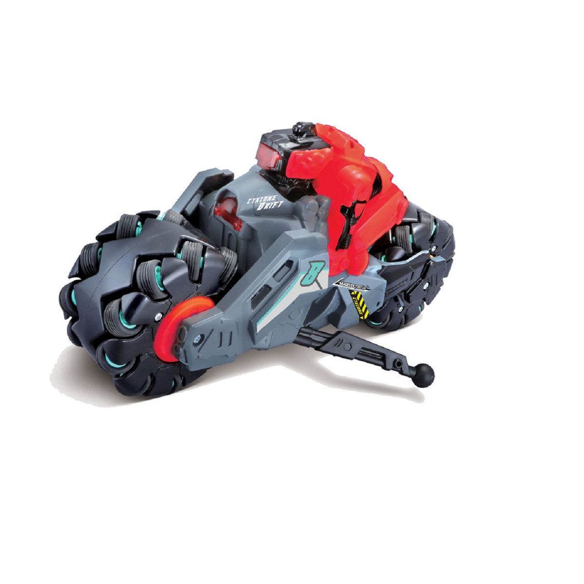 BURAGO Moto cyklone drift avec roues dérapantes 2.4 GHz