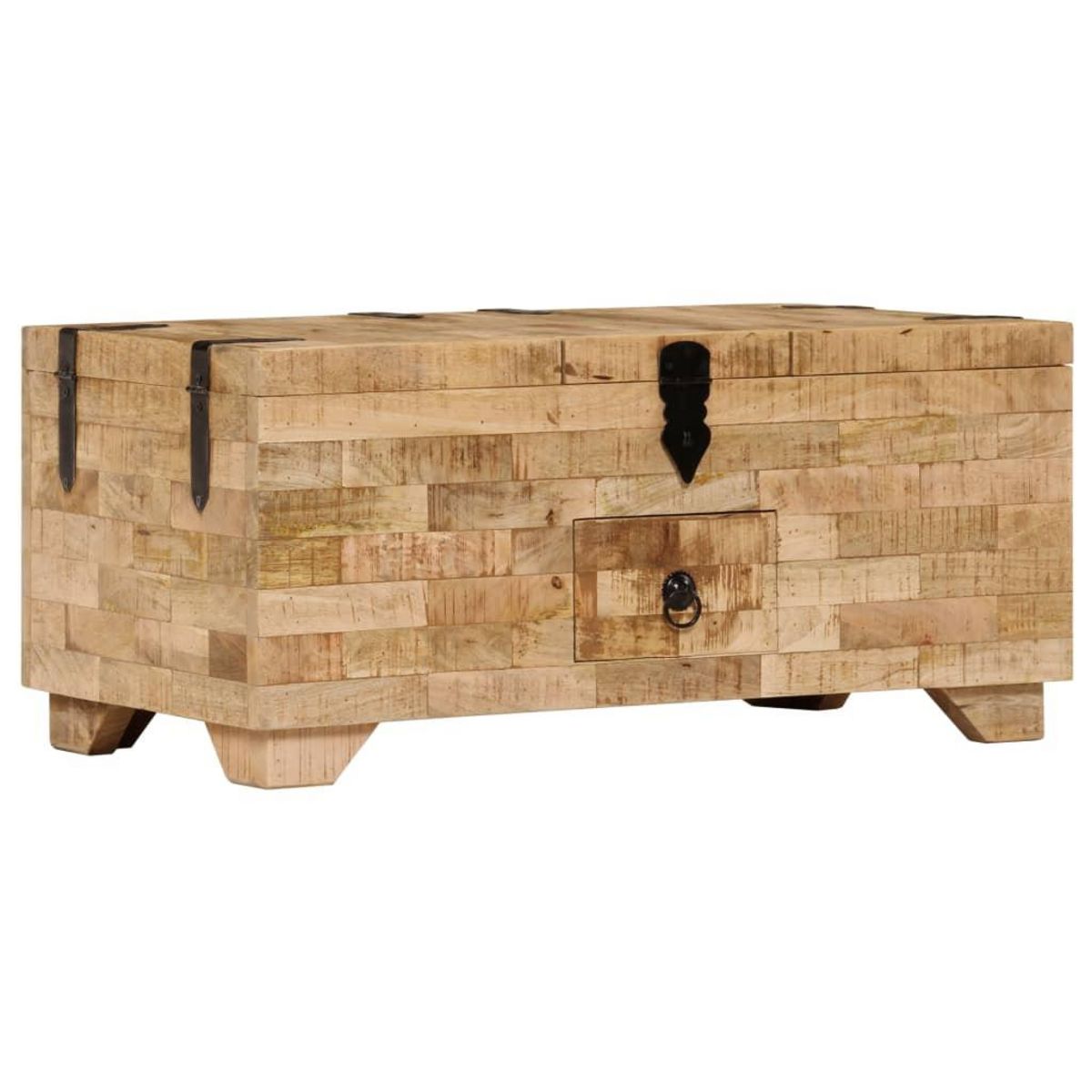 VIDAXL Table basse Bois de manguier massif 80x40x35 cm