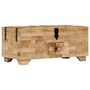 Voir la diapositive 3 : VIDAXL Table basse Bois de manguier massif 80x40x35 cm