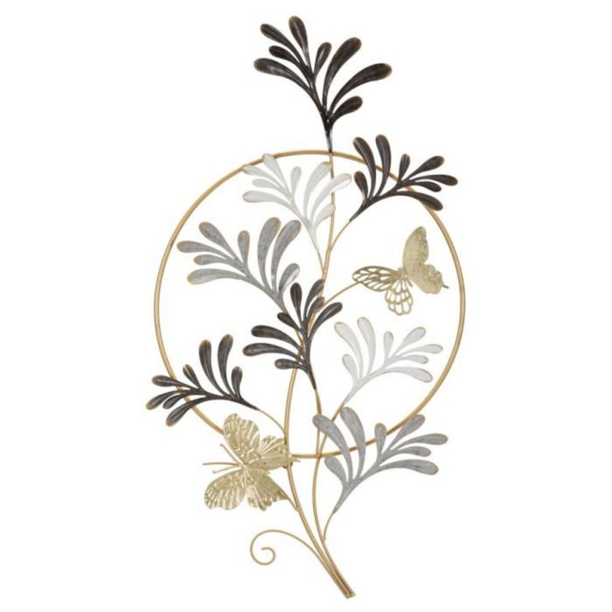 Paris Prix Décoration Murale Encadrée en Métal  Lixy  92cm Multicolore