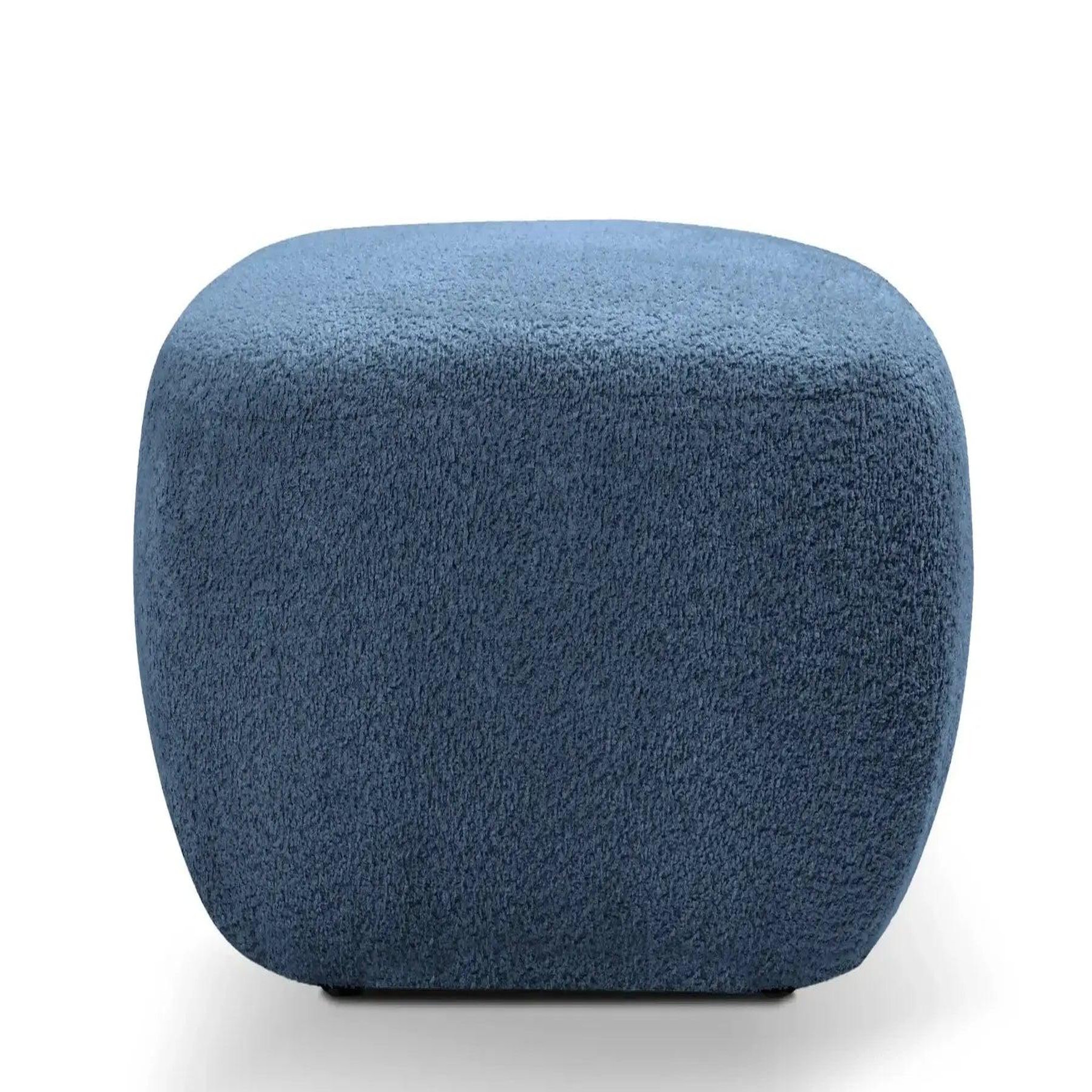 Voir la diapositive 1 : CASANOVA PARIS Santiago - pouf tissu bouclette