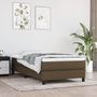 Voir la diapositive 1 : VIDAXL Sommier a lattes de lit avec matelas Marron fonce 80x200 cm