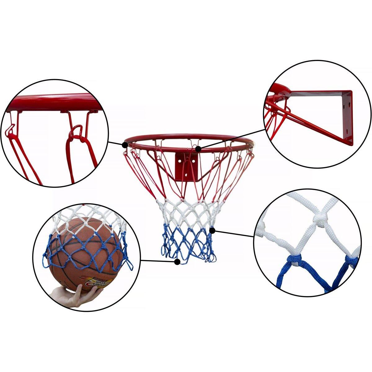 Habitat et Jardin Panier de basket universelle pour portique bois