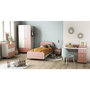 Voir la diapositive 2 : Habitat et Jardin Table de chevet enfant  Jade  - 1 tiroir - Rose