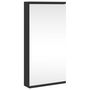 Voir la diapositive 2 : VIDAXL Armoire de bain a miroir d'angle noir 30x24x60 cm