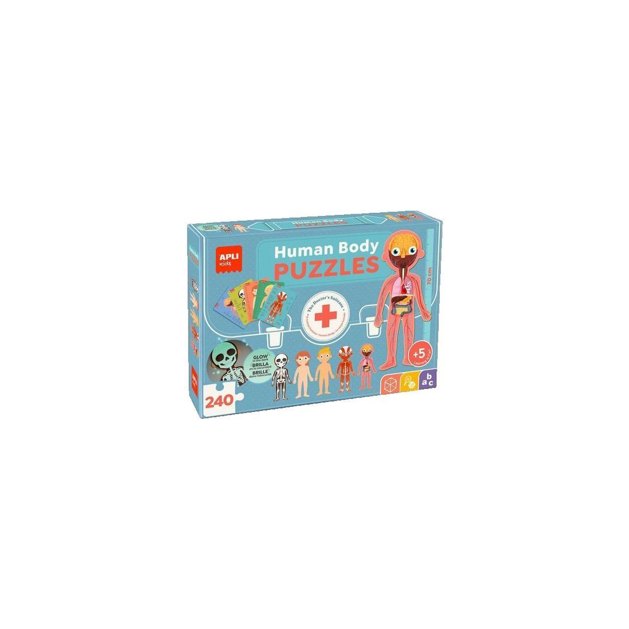 APLI Puzzle APLI Kids Corps Humain - 240 pièces éducatif