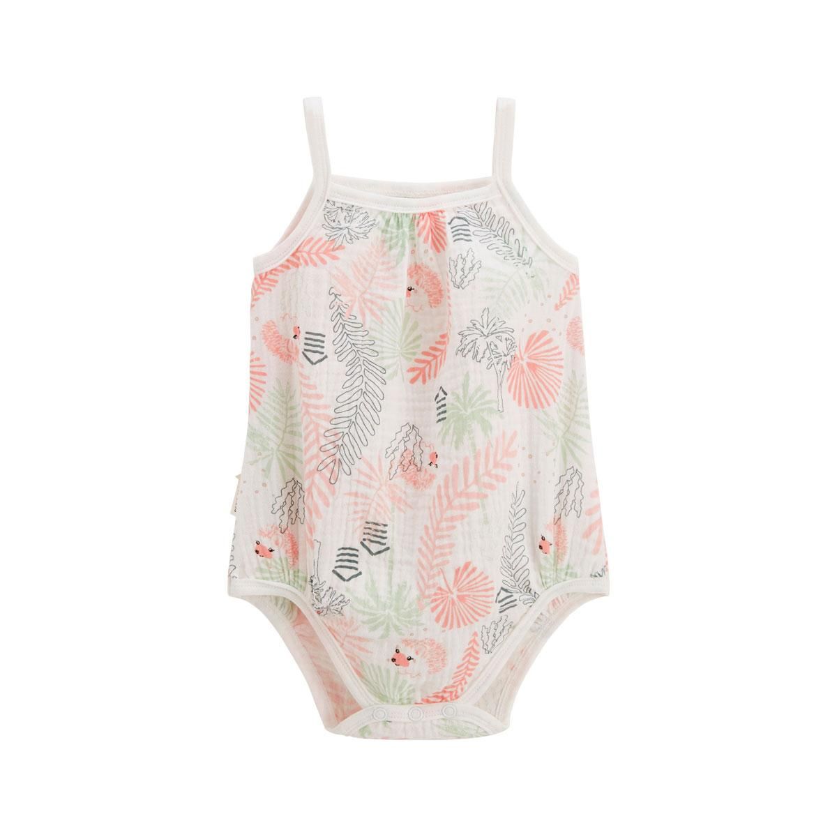 Petit Béguin Lot de 2 bodies bébé à bretelles Cilaos