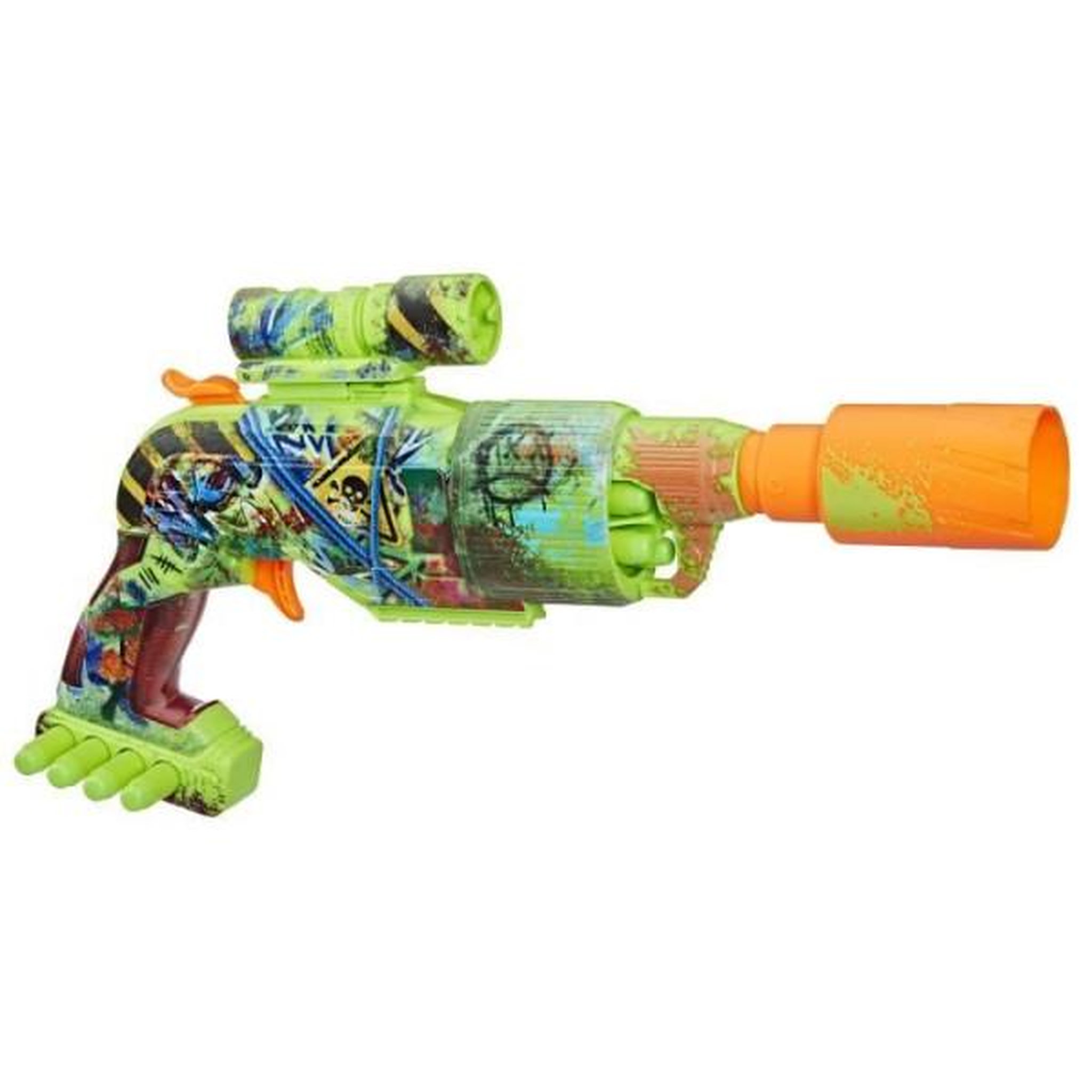 Voir la diapositive 2 : Nerf Jeu d adresse extérieur Nerf Zombie Driller