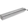 Voir la diapositive 1 : VIDAXL Lame d'eau rectangulaire a LED 60 cm en acier inoxydable pour piscine