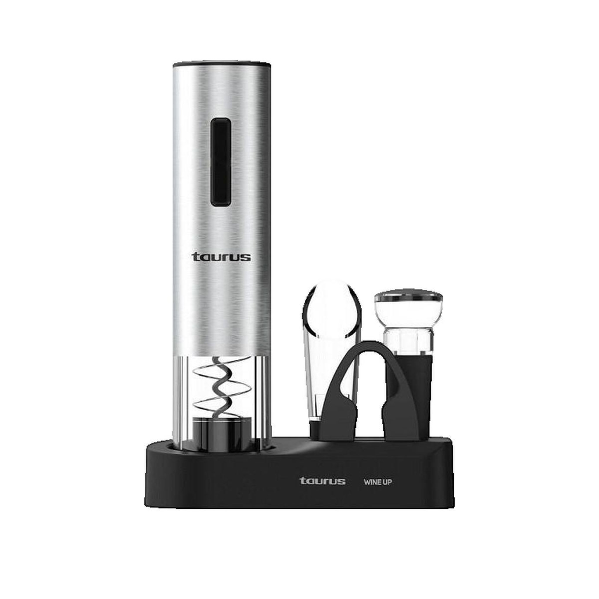 Voir la diapositive 2 : Taurus Ouvre-bouteille électrique Taurus Wine Up 963401000 noir