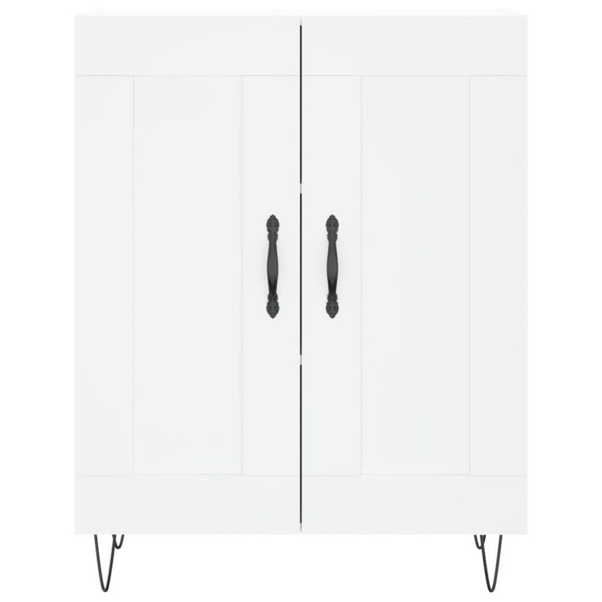 VIDAXL Buffet blanc 69,5x34x90 cm bois d'ingenierie