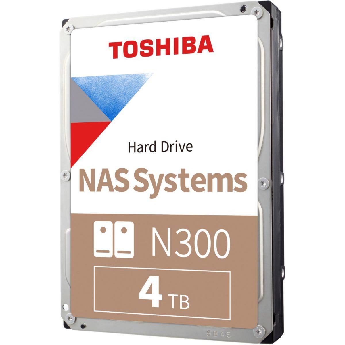 Toshiba Disque dur interne N300 4To NAS 512Mo