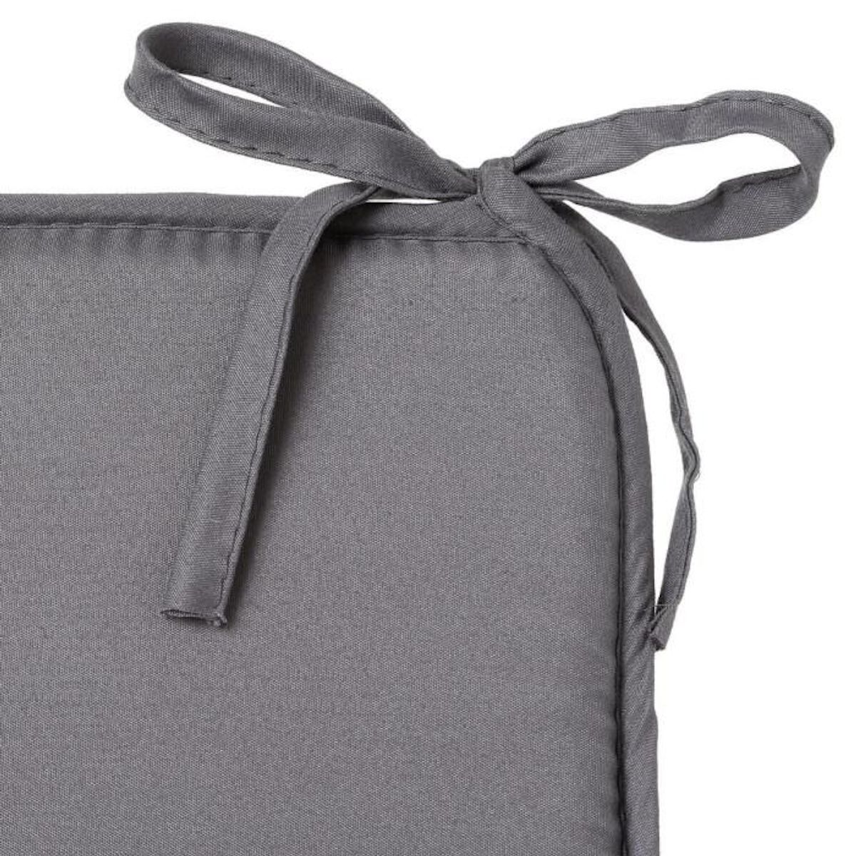 ATMOSPHERA Galette de Chaise  Micro  39x39cm Gris Foncé