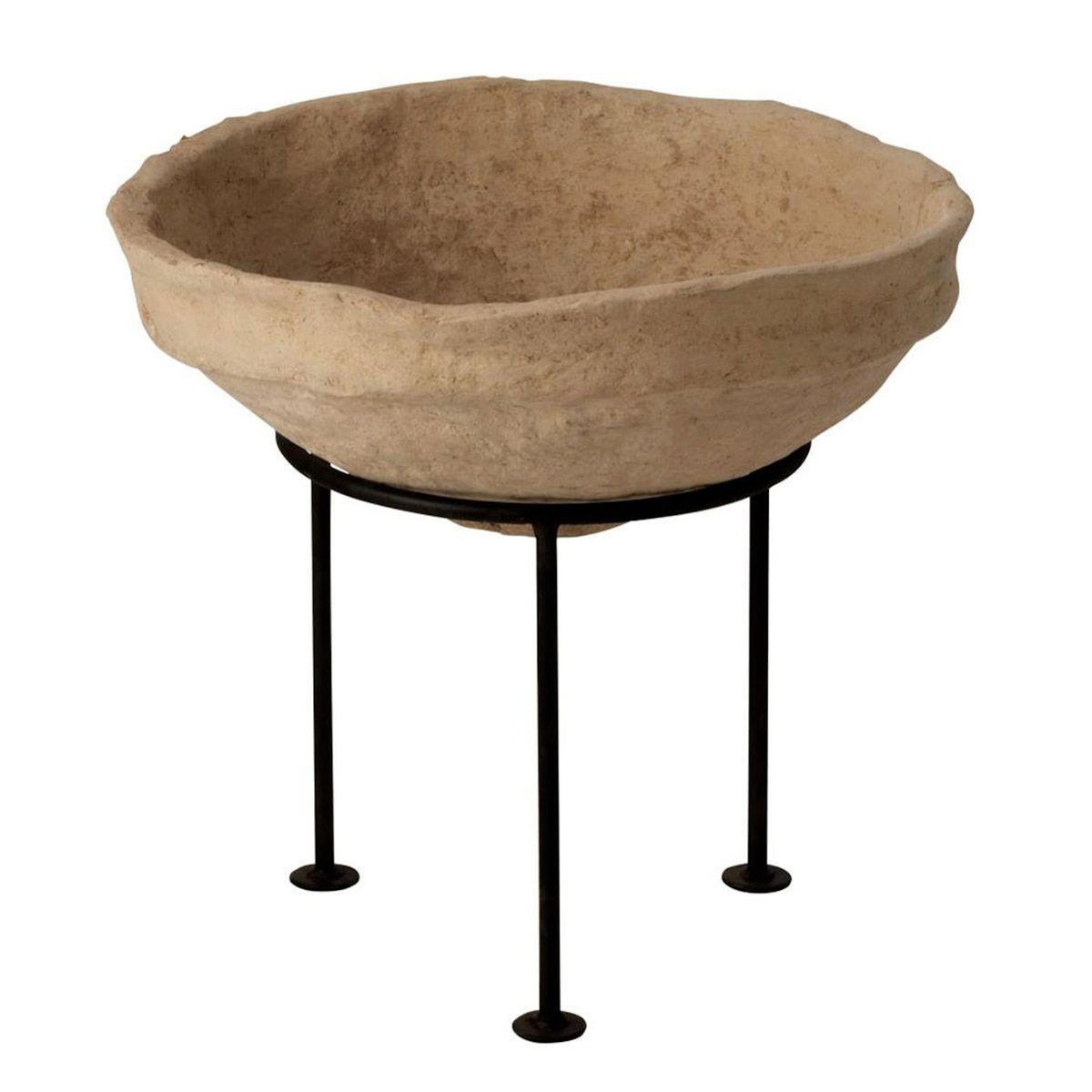 Paris Prix Coupelle Déco sur Pied  Chad  44cm Naturel