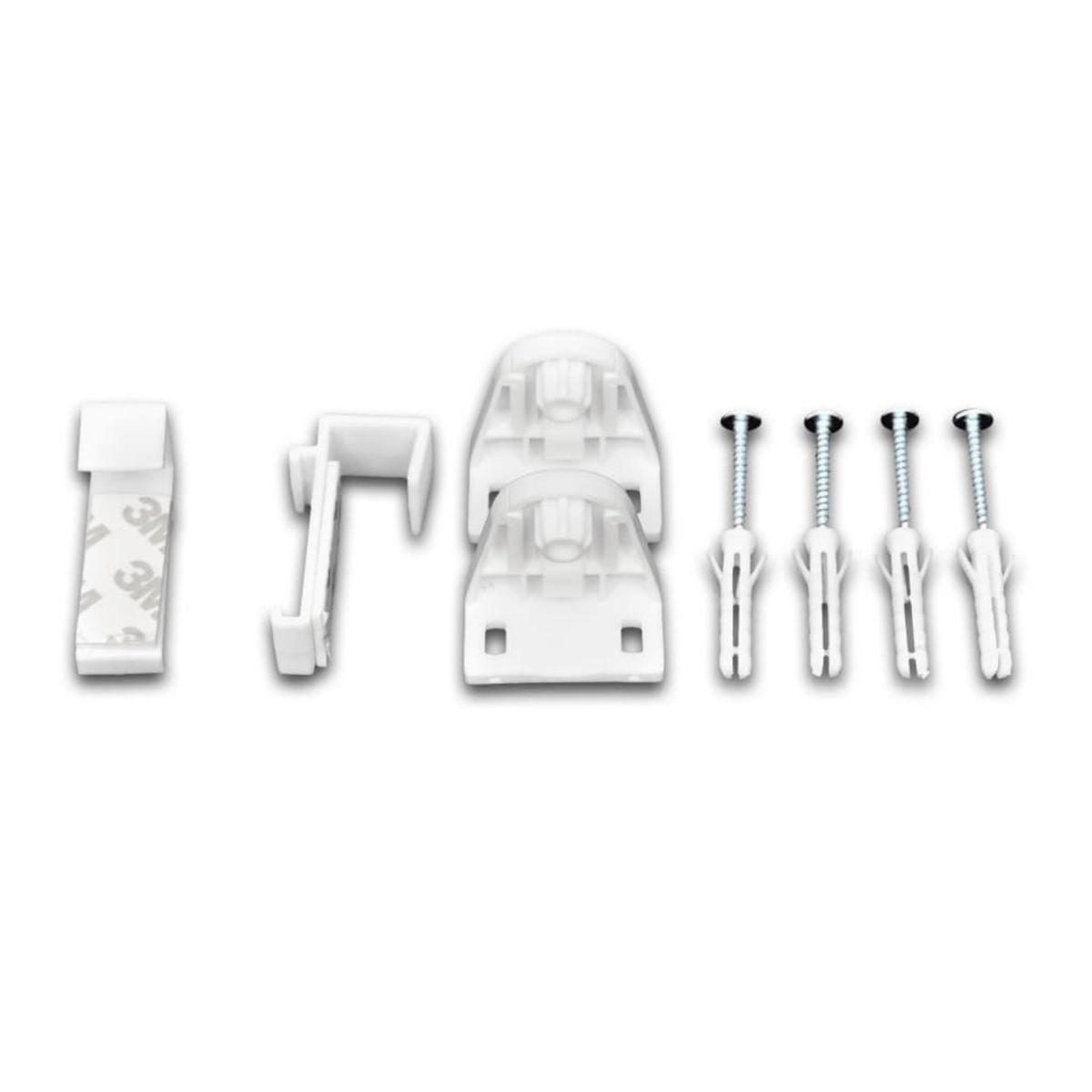 VIDAXL Store enrouleur occultant 120 x 230 cm blanc