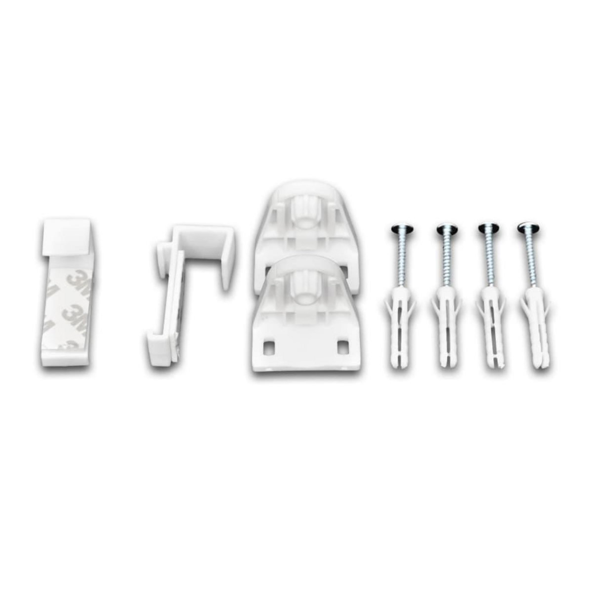 VIDAXL Store enrouleur occultant 120 x 230 cm blanc