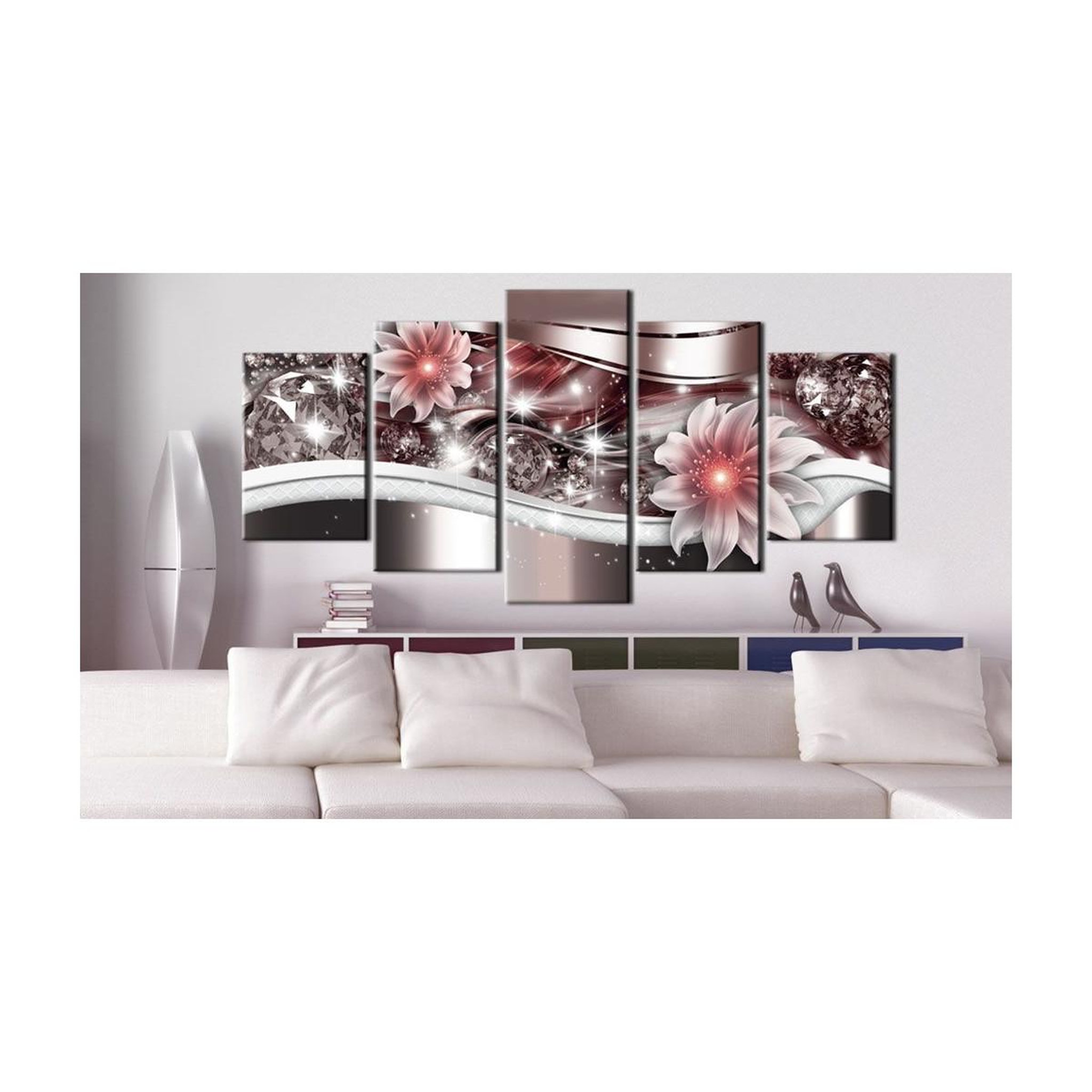Voir la diapositive 2 : Paris Prix Tableau Imprimé  Red Gleam