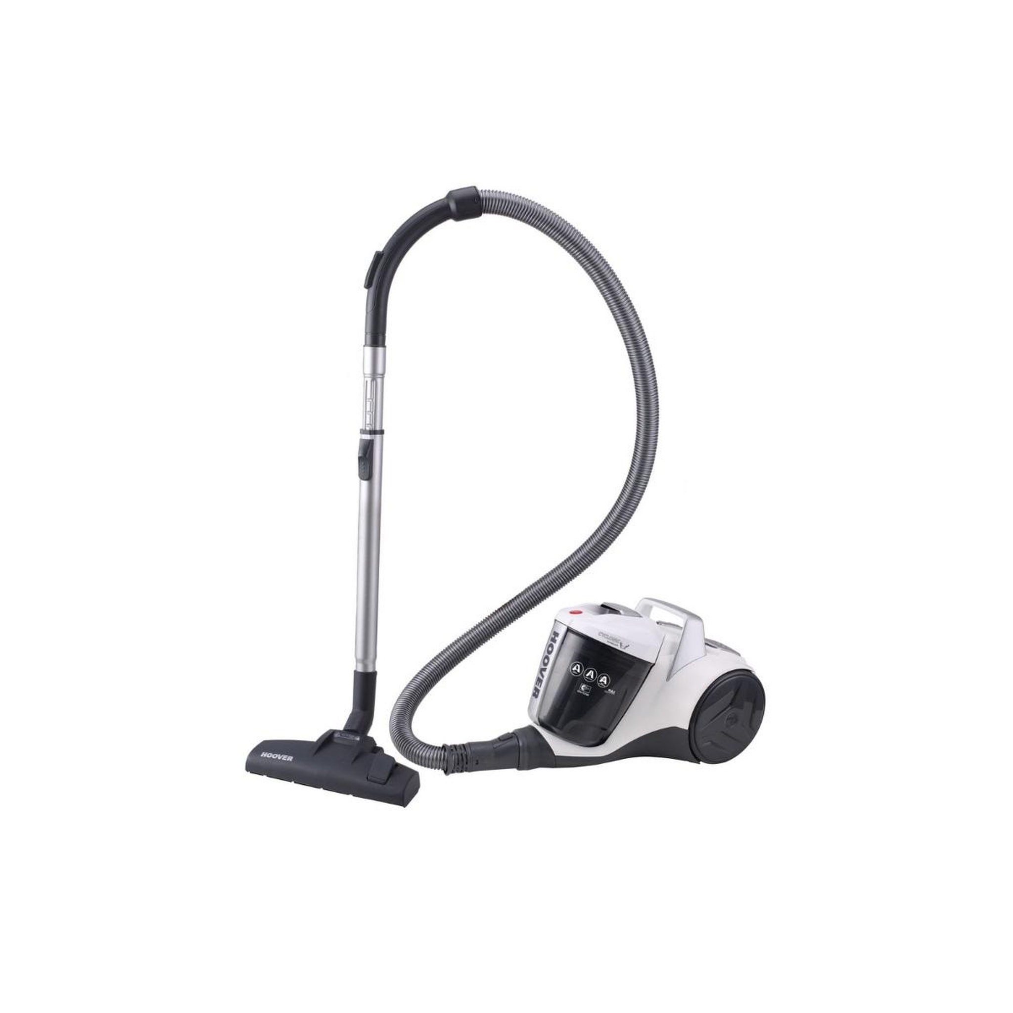 Voir la diapositive 1 : HOOVER Aspirateur traîneau 700w 78db blanc noir - BR23PAR